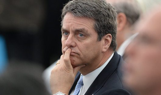 Глава ВТО призвал не допустить глобальной торговой войны