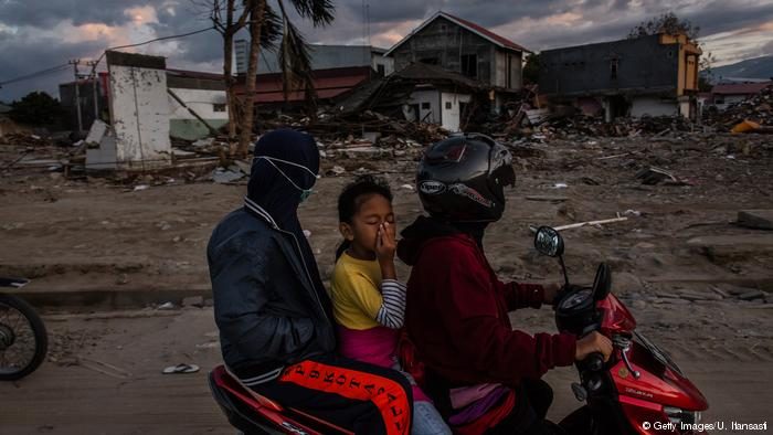 На индонезийском острове Сулавеси произошло новое землетрясение