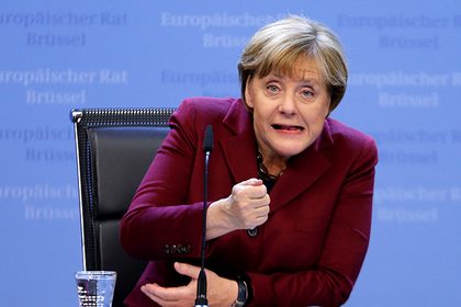 Меркель обвалила евро