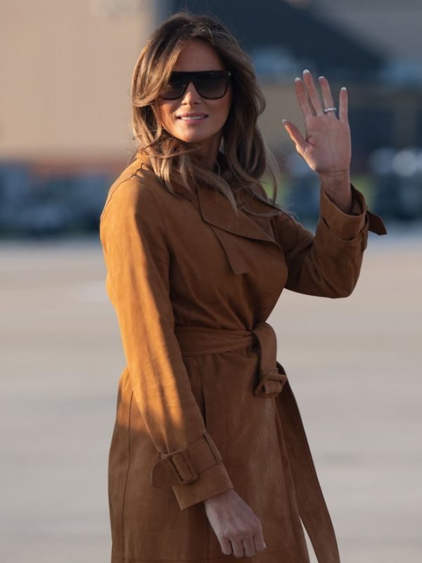Мелания Трамп в "леопардовых" лодочках прилетела в Кению (ФОТО)