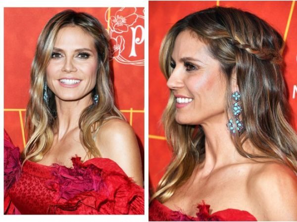 Сексуальная Хайди Клум в роскошном платье Zac Posen (ФОТО)