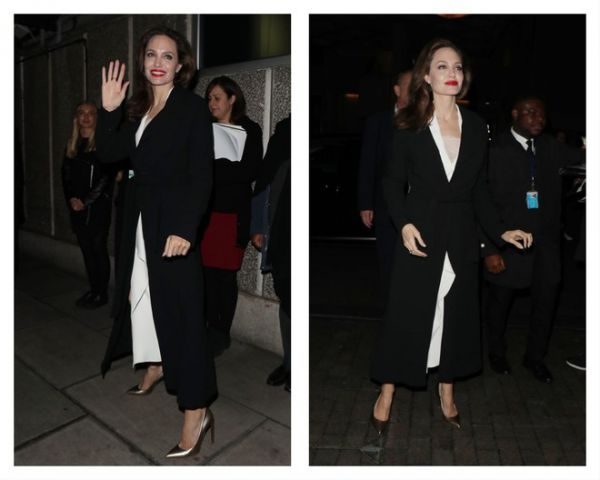 Черно-белая классика: элегантный выход Анджелины Джоли (ФОТО)
