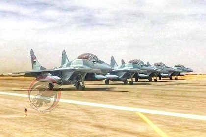 Новый МиГ-29М разбился в Египте