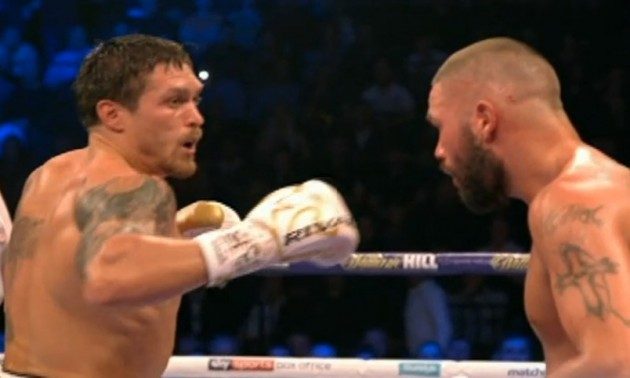 Усик нокаутировал Белью и защитил все пояса. Видео боя