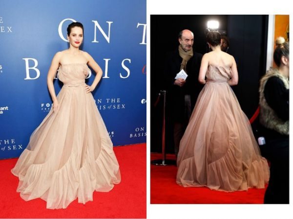 Невероятно нежная Фелисити Джонс в платье от Dior (ФОТО)