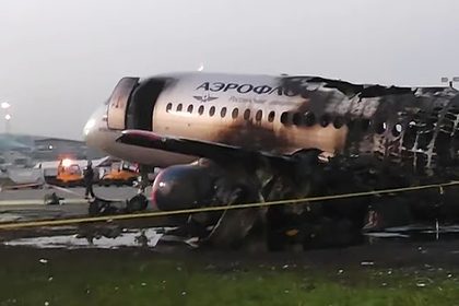 Экипаж сгоревшего в Шереметьево SSJ-100 нарушил инструкцию