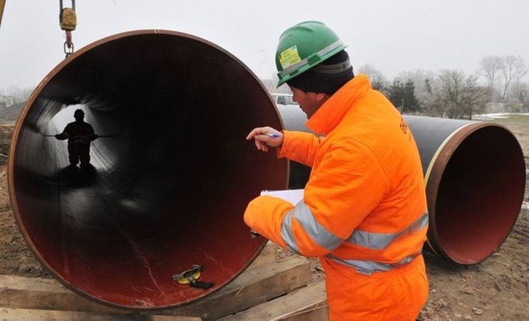 "Газпром" построил 83% газопровода "Северный поток-2"