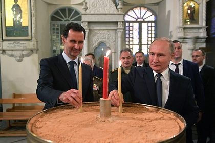Раскрыты детали подготовки визита Путина в Дамаск