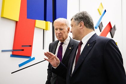 На Украине раскрыли происхождение записи разговоров Байдена и Порошенко