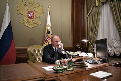 Путин поговорил с Байденом по телефону