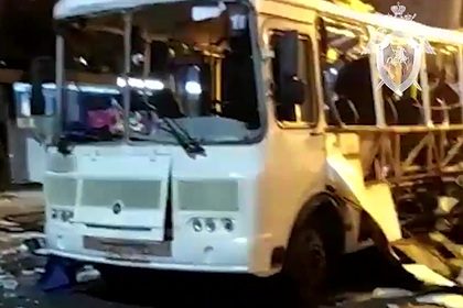 Причиной взрыва автобуса в Воронеже назвали газовый баллон у пассажирки