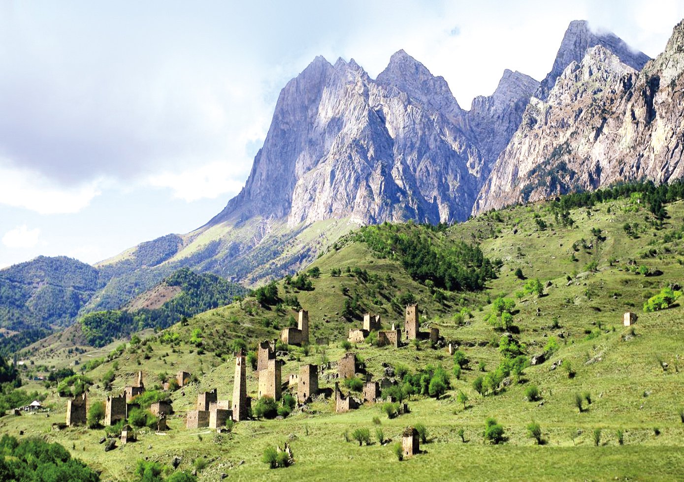 Курорт Армхи в Северном Кавказе