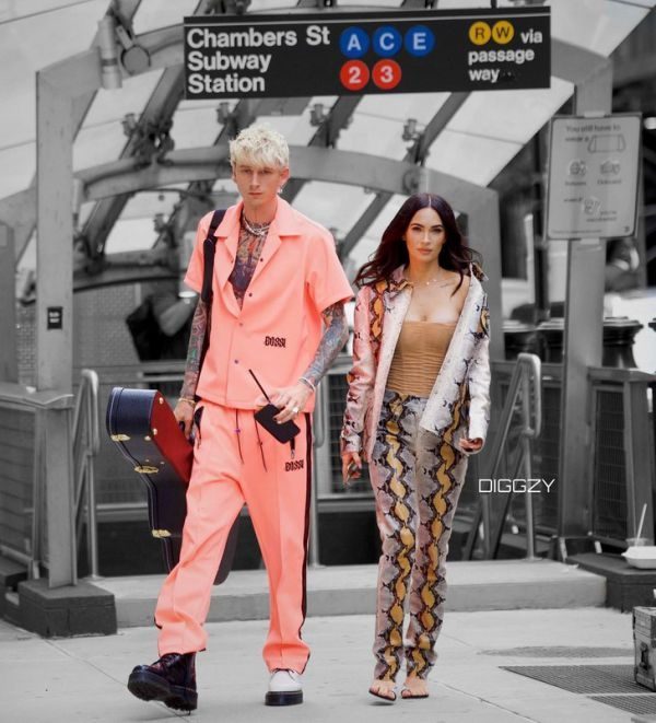 Найстильніша пара на будь-якій вечірці і просто на вулиці - Меган Фокс і Machine Gun Kelly