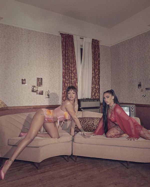 Ріанна і дочка Мадонни, Лурдес Леон, у новій кампанії Savage x Fenty до Дня святого Валентина (ФОТО)