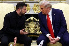 Зеленский и Трамп завершили общение с журналистами