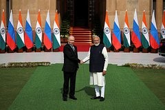 На Западе похвалили Путина на фоне визита в Индию
