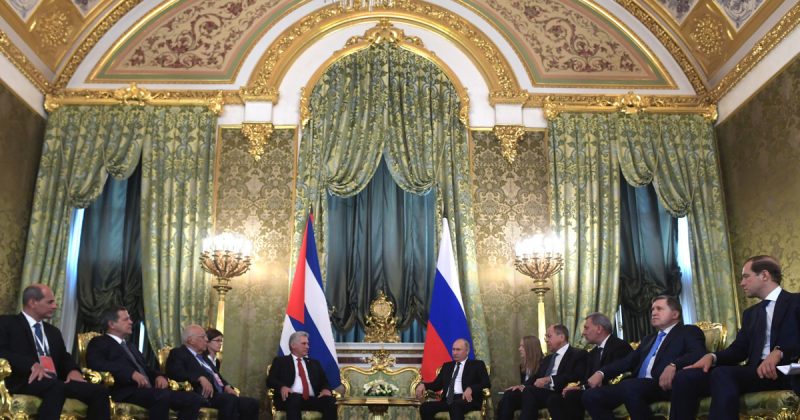 Путин заявил, что Россию и Кубу объединяют дружба, взаимная поддержка и помощь