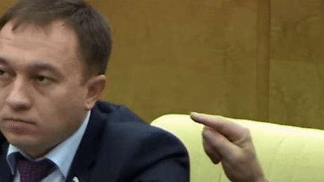 Палец. Ухо. Депутат. Странное видео с заседания Госдумы взорвало Сеть
