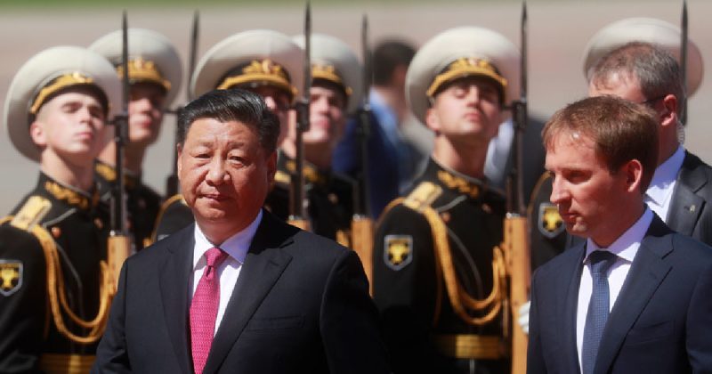 Си Цзиньпин прибыл в Москву с государственным визитом