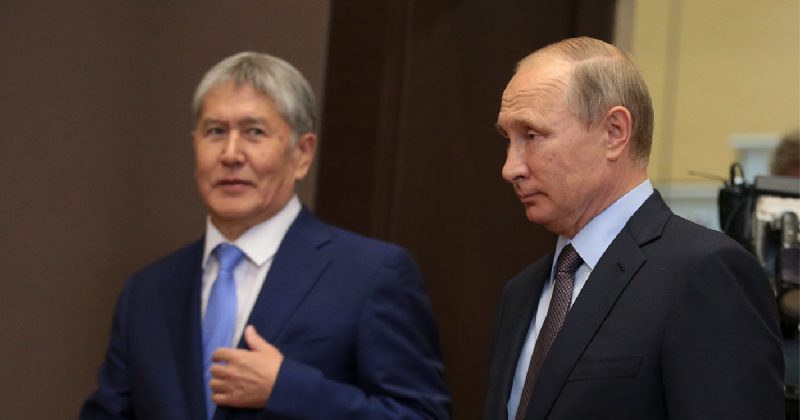 Путин провёл встречу с экс-президентом Киргизии