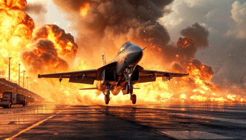 Армия России уничтожила военные аэродромы и места хранения водных дронов ВСУ