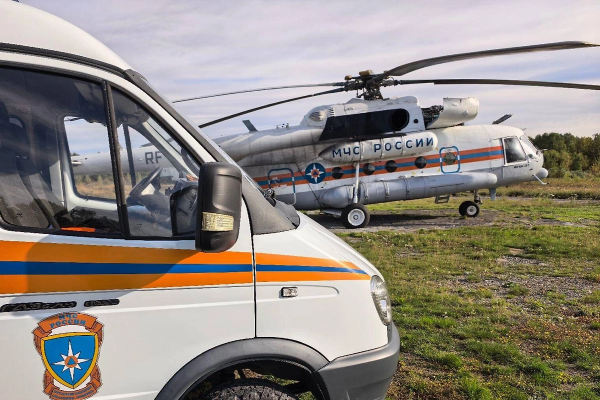 На Камчатке МЧС направило вертолёт Ми-8 на поиски туриста у Толбачика